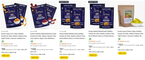 Image of Upto 68% Off on Evolve Food 
