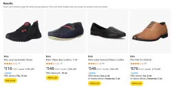 Upto 70% Off On Bata Mens Footwear   