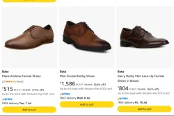 Upto 75% off on MENS FORMAL SHOES