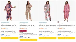 Upto 81% Off on Leriya Fashion Womens Co-ords