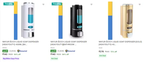 Image of Upto 84% off on Liquid Dispensers Starting At ₹140
