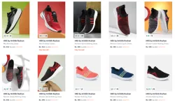 up to 85% off on HRX mens shoes 