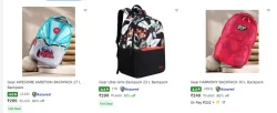Upto 86% Off on Gear School Bags