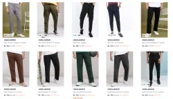 Upto 87% Off Mens Highlander Trousers
