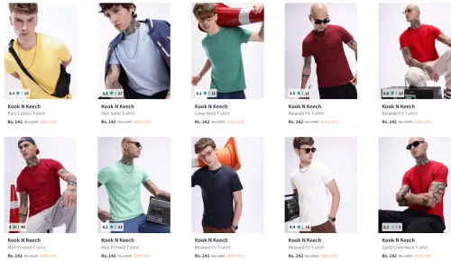 Image of upto 89% off on Kook N Keech men's clothing 