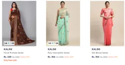 UP TO 90% OFF - KALINI Sarees