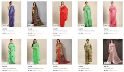 Upto 90% off on Kalini Sarees