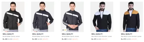 Image of Upto 90% Off on men's jackets