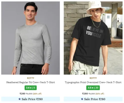 Image of Upto 90% OFF - Kotty Clothing | For Men's