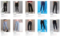 upto 90% off on Roadster womens jeans