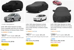 UP TO 90% OFF | Car Cover @ Starting ₹295
