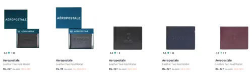 Image of Upto 91% Off on Aeropostale Wallets