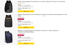 Upto 92% off WildHorn Backpack 