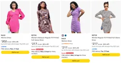 Upto 85% Discount on Ketch Women's Dresses