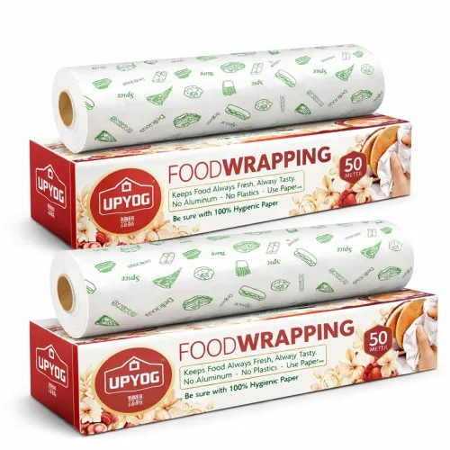 Image of UPYOG Premium Food Wrapping Butter Paper Roll 50m Pack 2