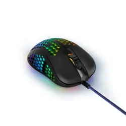 uRage Reaper 500\' USB Wired Gaming Mouse with 6 Fast Response Keys, Adjustable dpi up to 10000, 1000 HZ USB Polling Rate, Adjustable RGB Lighting (16.8 Million Colors) Ultra-Lightweight Gam...