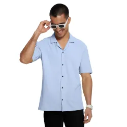 Urban Buccachi Mens Solid Polycotton Shirt 