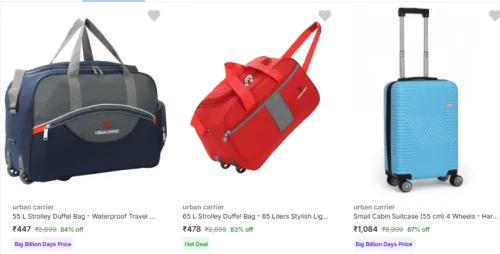 Image of Urban Carrier Trollybag Starting @ 447