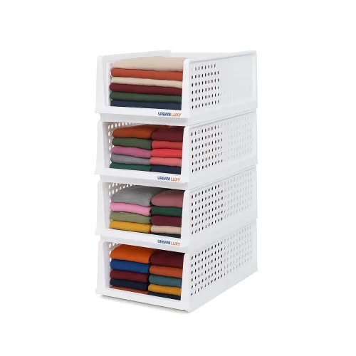 Image of URBAN LUXY Big Size 4 Pieces Wardrobe Organizer