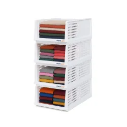 URBAN LUXY Big Size 4 Pieces Wardrobe Organizer