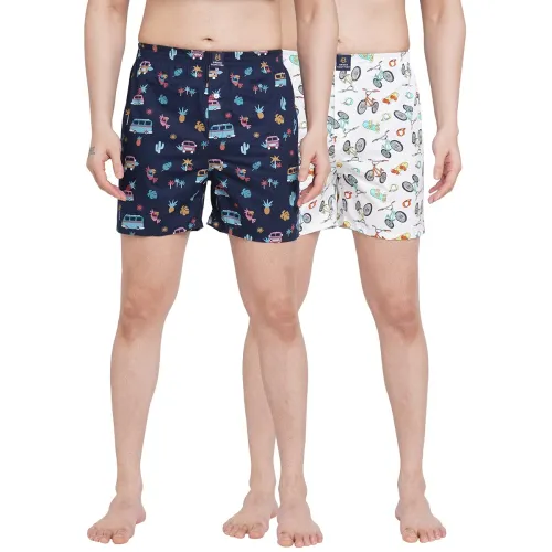 Image of Urban Scottish Ultra-Comfortable Men's Boxer Pants (Pack of 2)