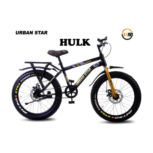 Image of Urban Star HULK | IBC | 20T BMX | IN-BUILT CARRIER | D/D | FAT TYRES