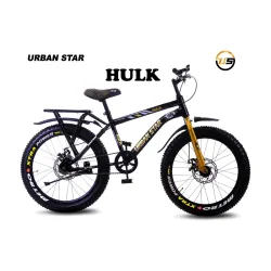 Urban Star HULK | IBC | 20T BMX | IN-BUILT CARRIER | D/D | FAT TYRES