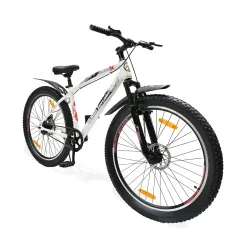 Urban Terrain Bolt Pro Cycle MTB 27.5T Single Speed 17.5 inch (White)