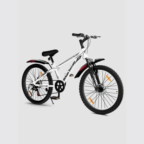 Image of Urban Terrain Galaxy Max 24T Geared High Performance MTB Cycles For Men With Dual Disc Brake 24 T (inch) Road Cycle 