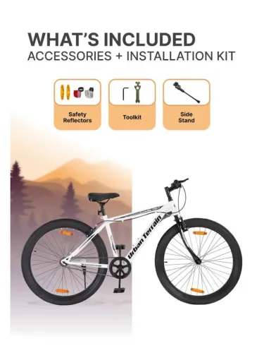 Image of URBAN TERRAIN Galaxy Steel 26T Single Speed Mountain Bike .