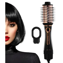 Urban yog MakeMeeBold 3-in-1 Hot Air Brush| 1.5-inch Barrel | Hair Dryer Hair Straightener Volumizer Blow Dryer Styling 