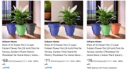 Urbane Flower Pot  Up to 90% Discount