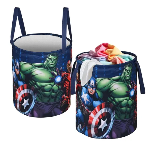 Image of Urbane Home Pack of 2 Foldable Dirty Clothes 45L Laundry Basket
