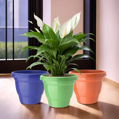 Image of Urbane Home (Pack of 3) Flower Pot 