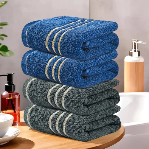 Image of Urbane Home Po4 Cotton Face Towels 