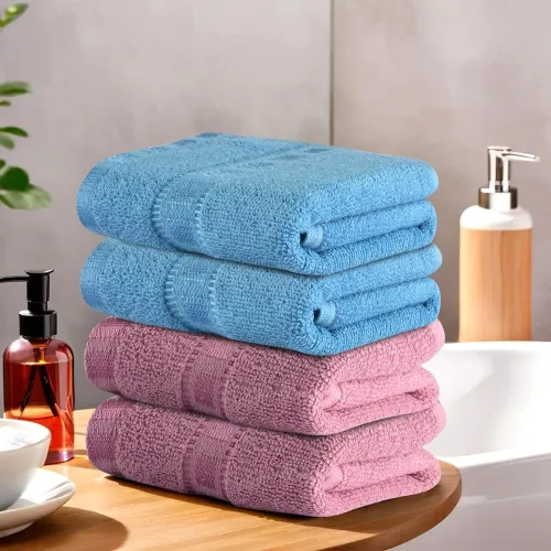 Image of Urbane Home Po4 Cotton Towels 