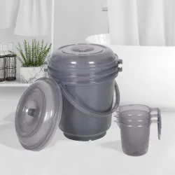 Urbane Home Set of 6 Bathroom Combo Set 