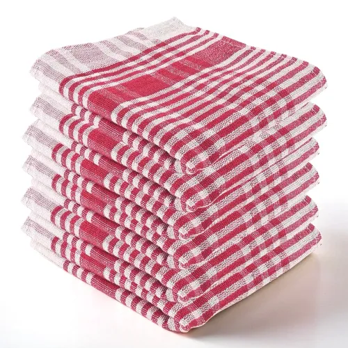 Image of Urbane Home Po6 Cotton Kitchen Cloth /Napkins 