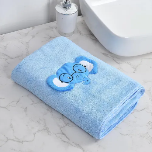 Image of UrbanLeaf Premium Microfiber Kids Bath Towels 