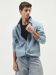 Urbano Fashion Full Sleeve Washed Men Denim Jacket