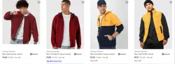Urbano Fashion Mens Jackets at minimum 71% Discount
