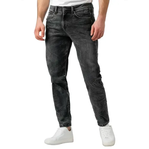 Image of Urbano Fashion Men's Slim Fit Mid Rise Jeans