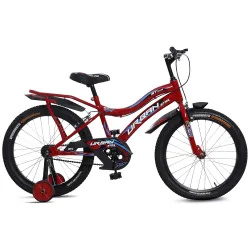 URBANSTAR 20T BENZO Model Kids Cycle (RED) 20T Roadster Cycle -Semi Assemble (Single Speed- Red-Rigid, Fork)