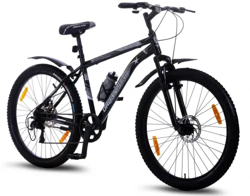 Image of Urban Star Delta 7-Speed 26T Mountain Cycle (Black)