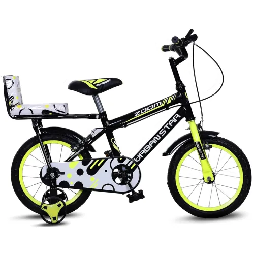 Image of Urbanstar Zoom 14T BMX Cycle (Black, Green)