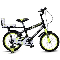 Urbanstar Zoom 14T BMX Cycle (Black, Green)
