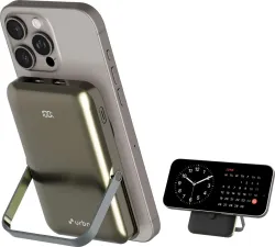 URBN 10000 mAh Power Bank (Gun Metal, Lithium Polymer, for Mobile, Smartwatch)