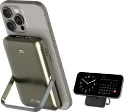 URBN 10000 mAh Power Bank (Gun Metal, Lithium Polymer, for Mobile, Smartwatch)