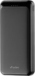 URBN 10000 mAh 22.5 W Power Bank (Black, Lithium Polymer, for Mobile, Tablet, Earbuds)