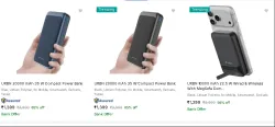 Urbn 20000 mah Powerbanks Starting at ₹1299